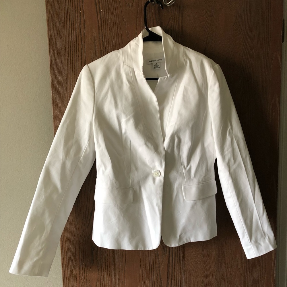 White blazer